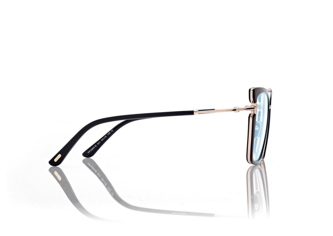 Blue Block Butterfly Opticals